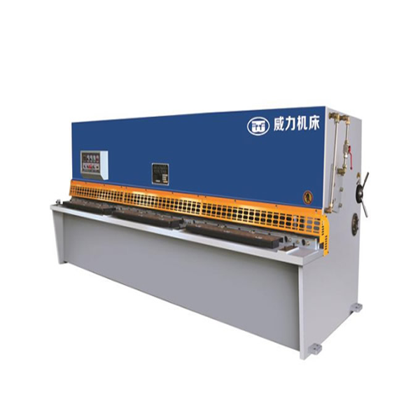 QC12K series hydraulic swing shearing machine